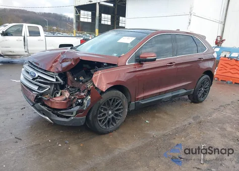 2015 Ford Edge Sel z USA, uszkodzony, nr VIN 2FMTK4J8XFBB24752